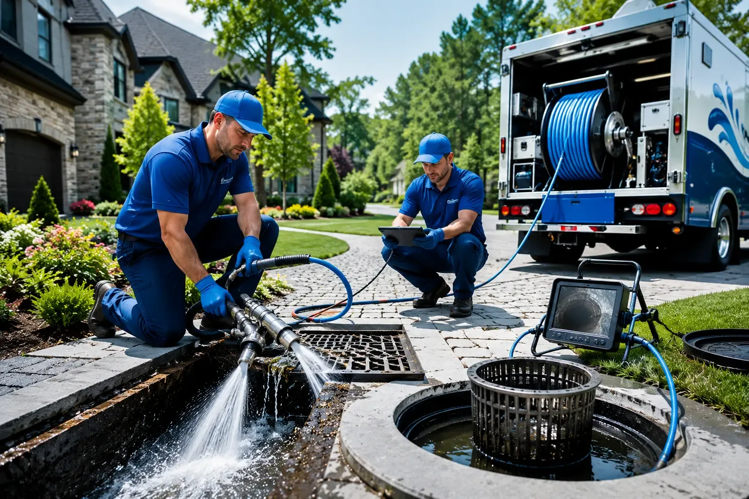 Local outdoor drain cleaning professionals in Marston, MO
